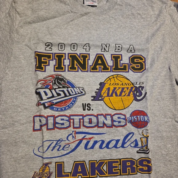 L A LAKERS 2004 NBA FINALS - Picture 2 of 5